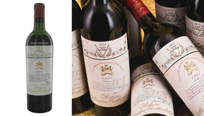 Château Mouton-Rothschild 1945 (φιάλη Jeroboam)